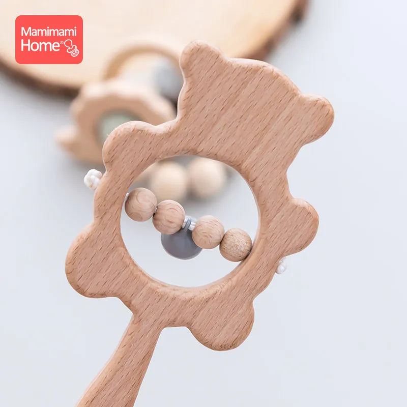 Wooden Animal Teether