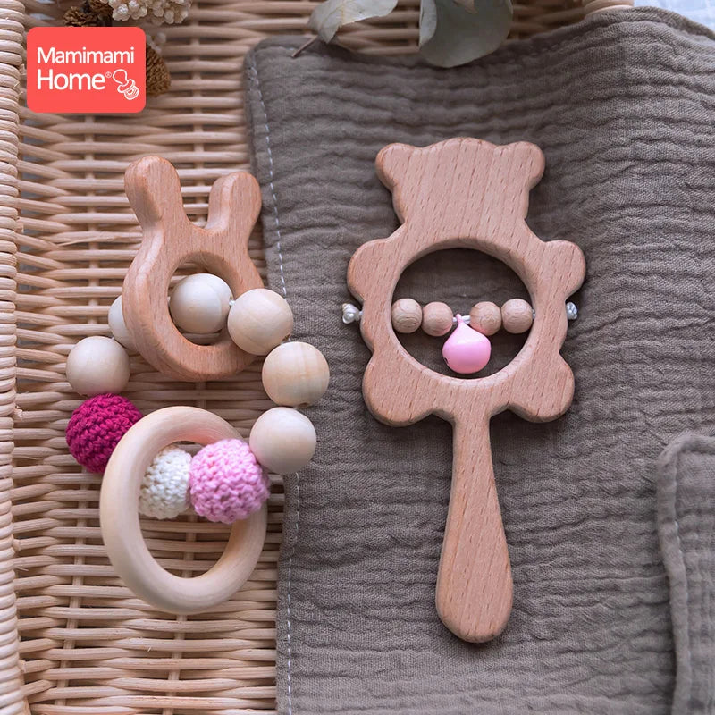 Wooden Animal Teether