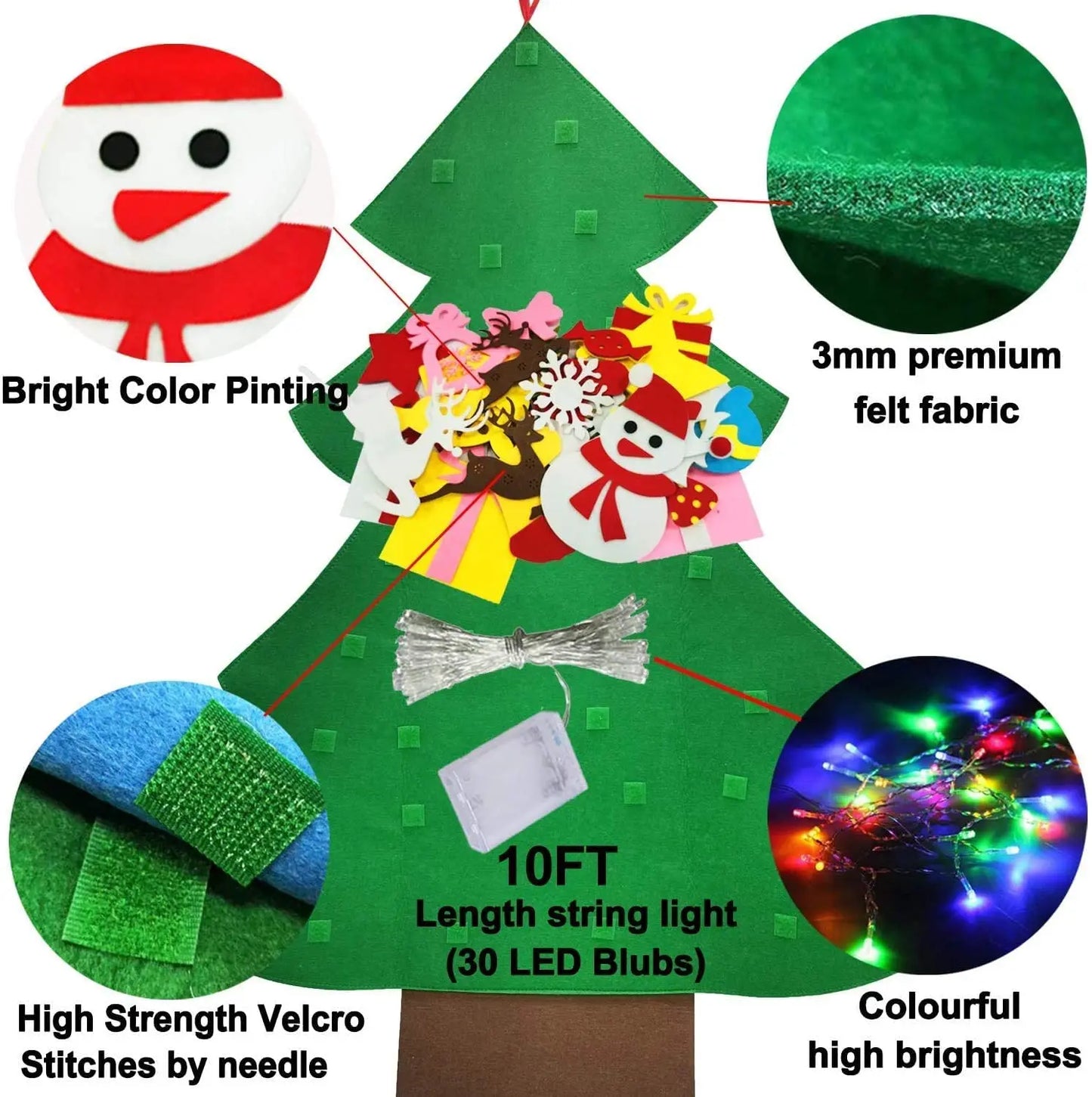 DIY Felt Christmas Tree