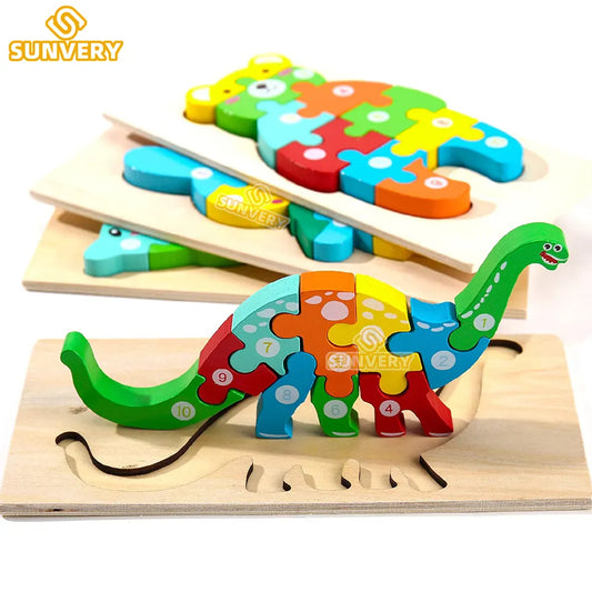 $4 SHIPPING - 3D Educational Puzzles