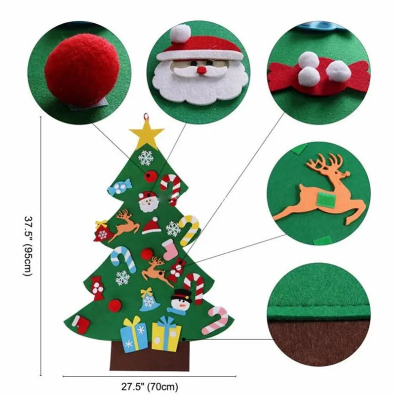 DIY Felt Christmas Tree